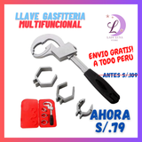 LLAVE MULTINFUNCIONAL DE GASFITERIA