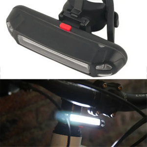 PACK DE LUZ DELANTERA Y LUZ TRASERA PARA BICICLETA