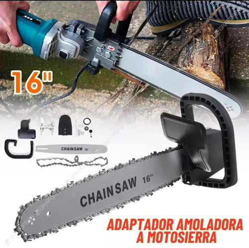 ADAPTADOR DE MOTOSIERRA DE 16